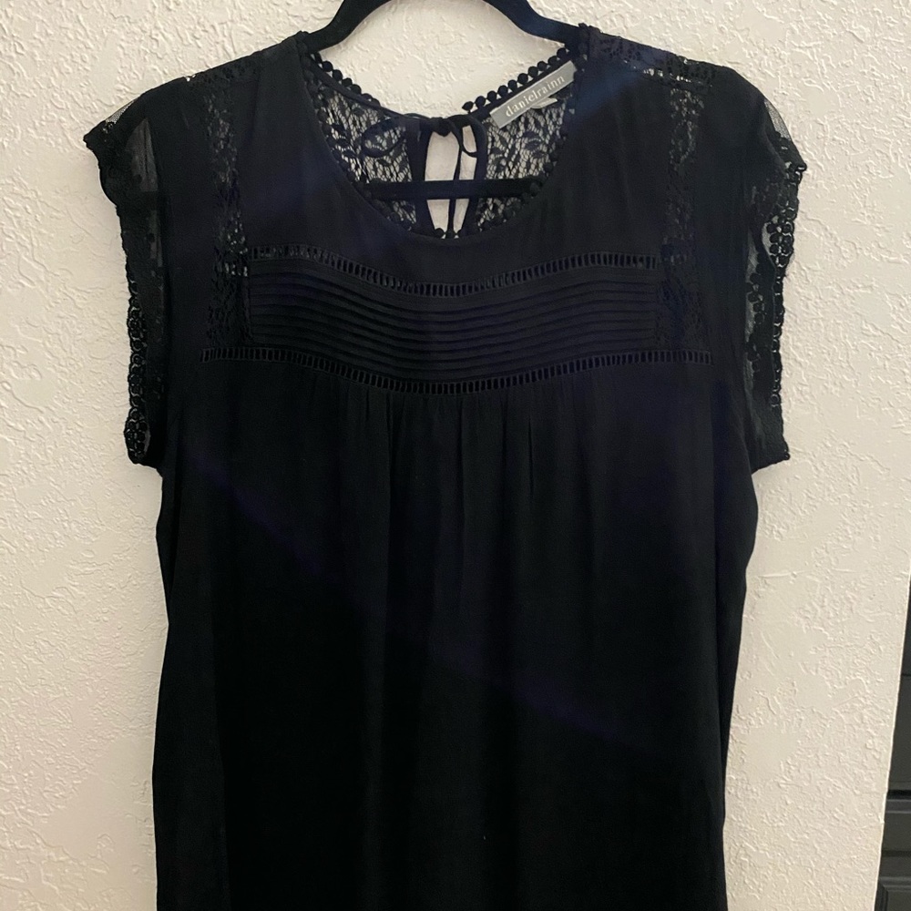 Stitch Fix Daniel Rainn Becky Lace Blouse Sz L